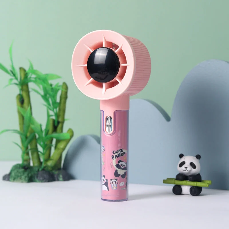Dame Bærbar Håndvifte med søtt Panda-design Luvikno