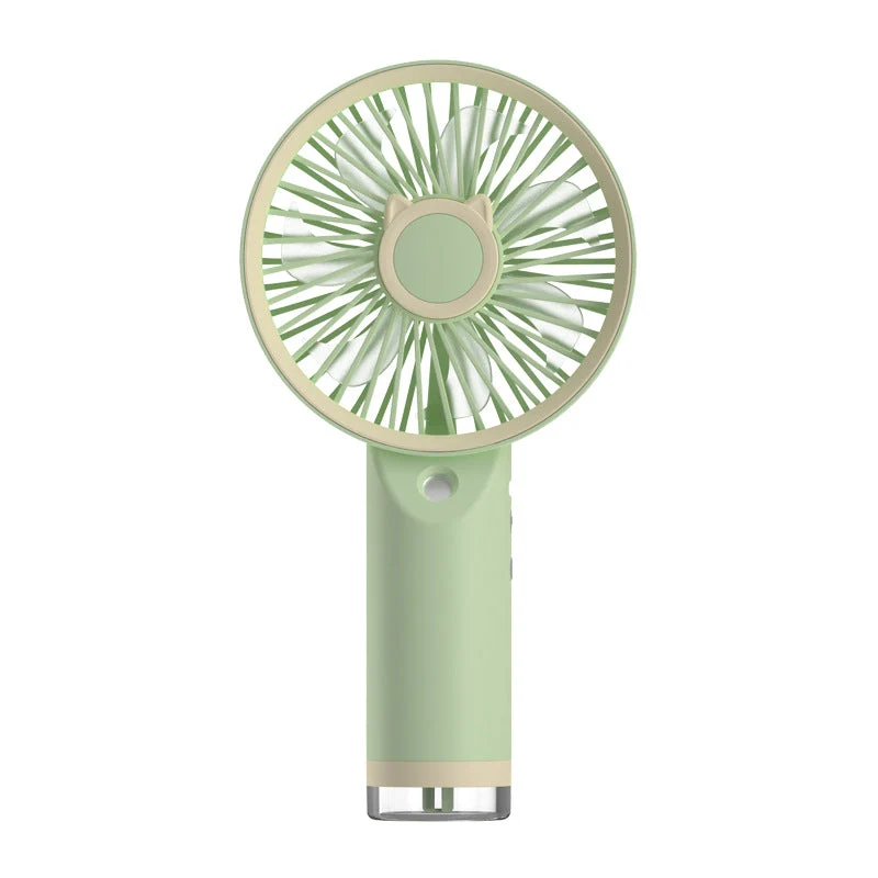 Dame Bærbar Håndvifte med søtt kattemotiv Luvikno