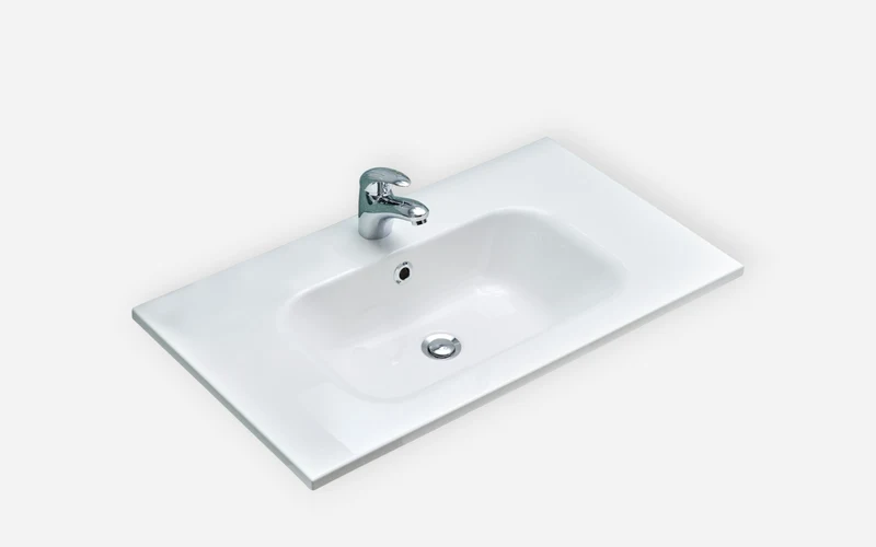 Mineralmarmor-Waschtisch 500 Quickset