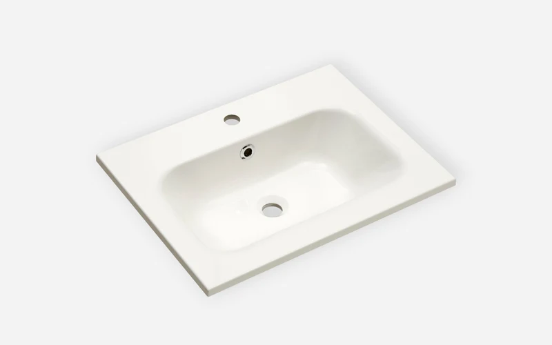 Mineralmarmorwaschtisch 100 Quickset