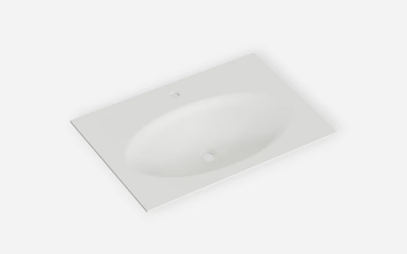 Krion-Waschtisch Mailand Aquarell