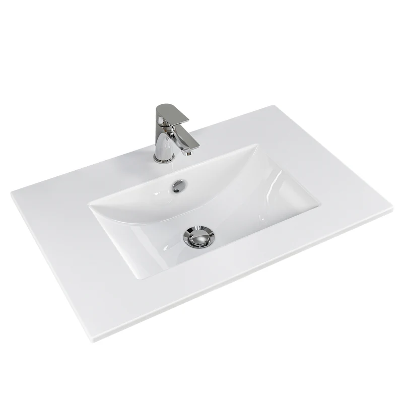 Keramikwaschtisch Brüssel Aquarell