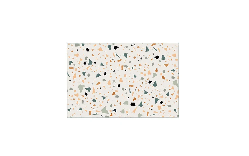 Glasschneideplatte Terrazzo, bunt, 40 x 30 cm Terrazzo