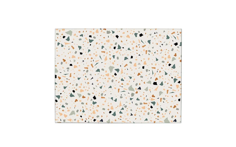 Glasschneideplatte Terrazzo, bunt, 40 x 30 cm Terrazzo