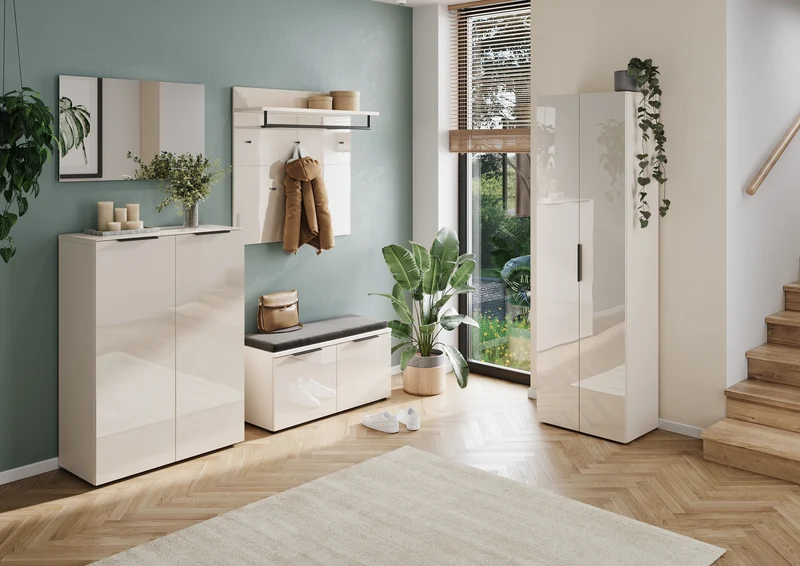 Garderoben- und Sitzbank GW-Genova