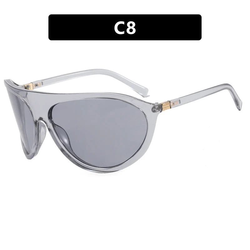 Damen Cat-Eye solbriller med unikt design og beskyttende UV-filter Luvikno