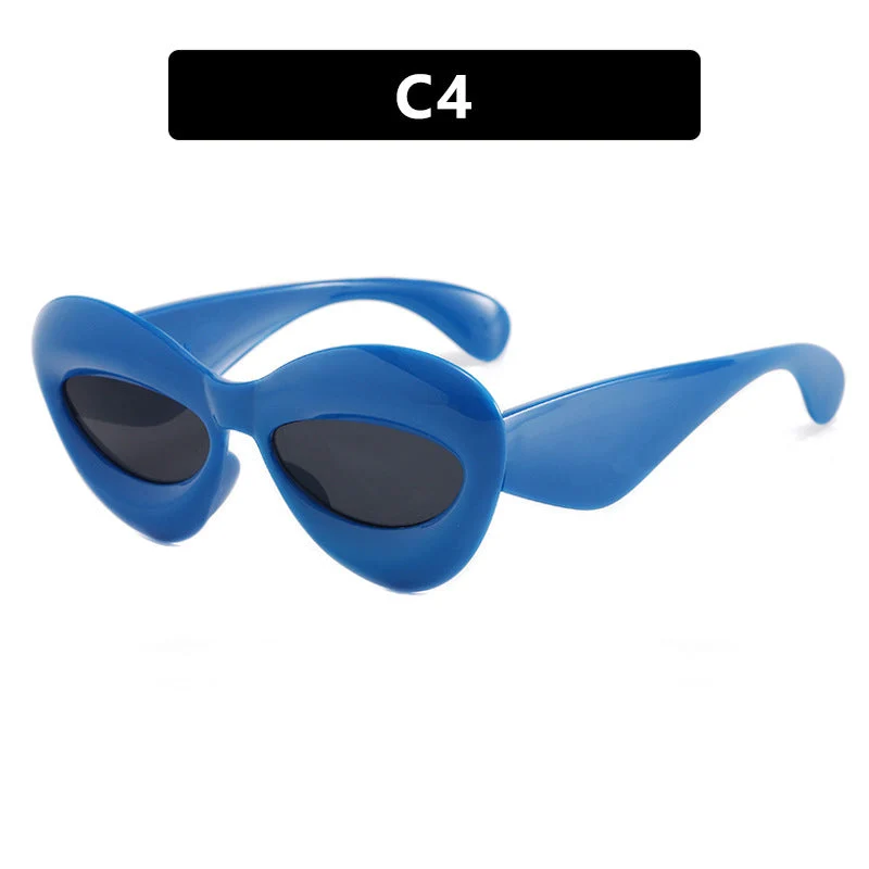 Dame Cat-Eye solbriller i moderne design Luvikno