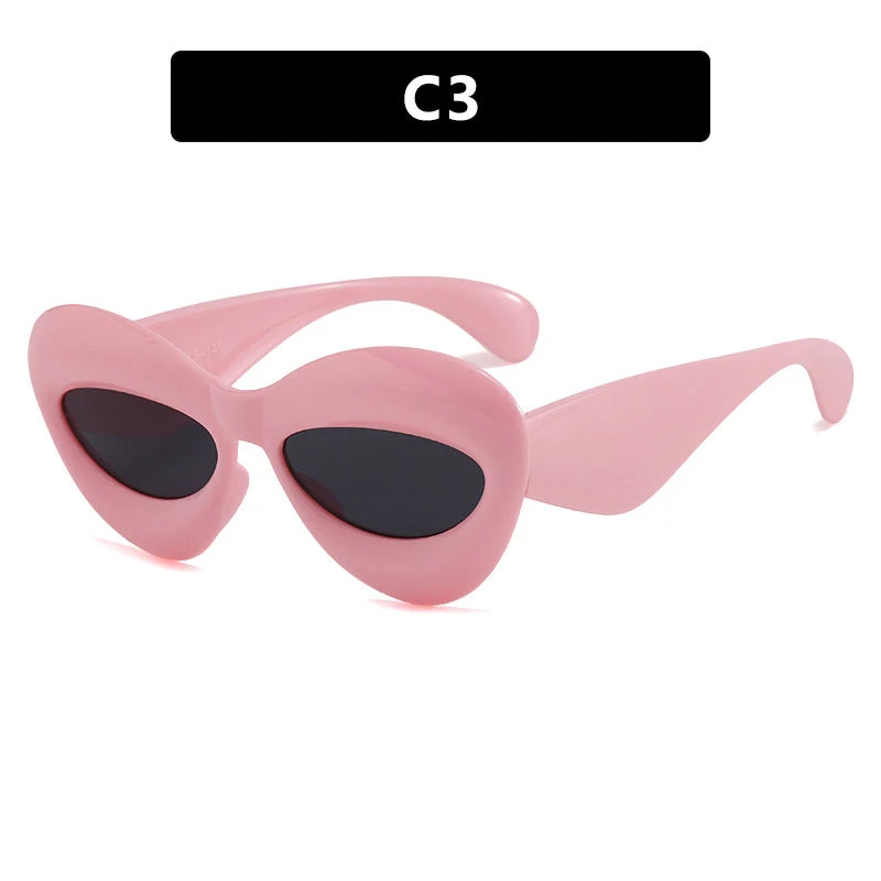 Dame Cat-Eye solbriller i moderne design Luvikno