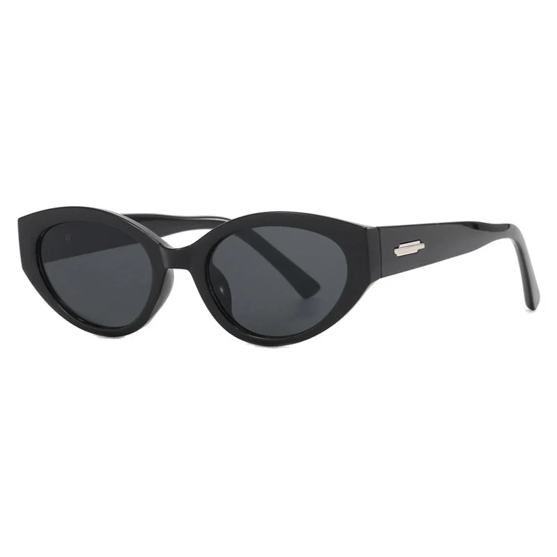 Damer Cat-Eye solbrille i elegant retro-design Luvikno