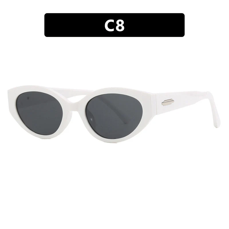 Damer Cat-Eye solbrille i elegant retro-design Luvikno