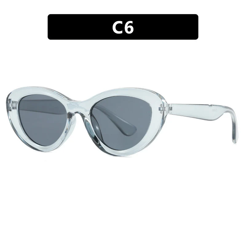 Dame Cat-Eye solbriller i unikt design Luvikno