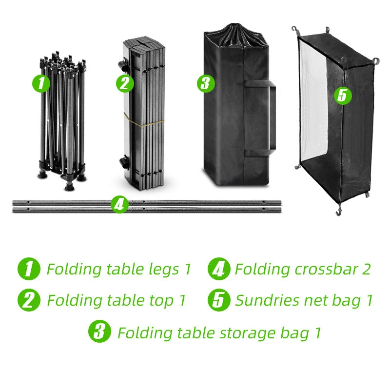 Foldbart Piknikbord Luvikno