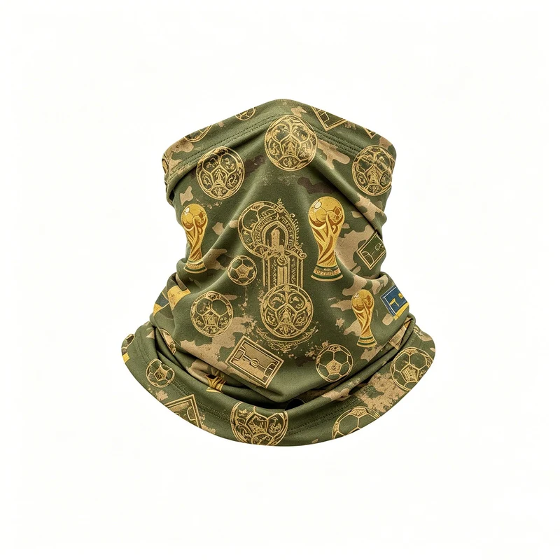 Unisex Camouflage Multifunksjons-Halsbånd Luvikno