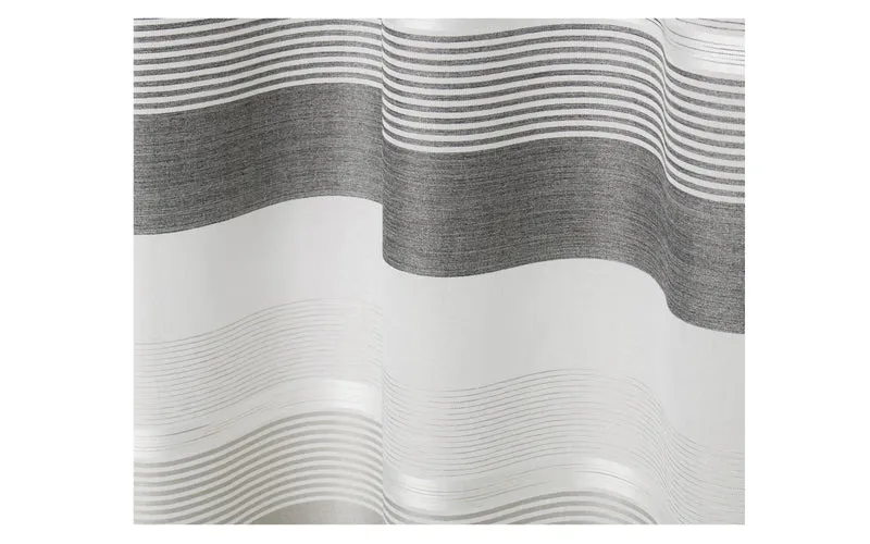 Schlaufengardine Pacino, anthrazit, 140 x 245 cm Pacino