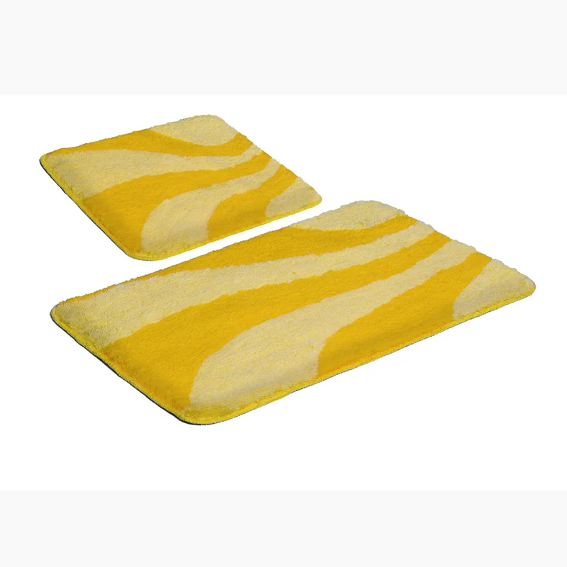 Bademattenset London 2-tlg., 60x90 cm und 65x55 cm verschiedene Farben und Ausführungen