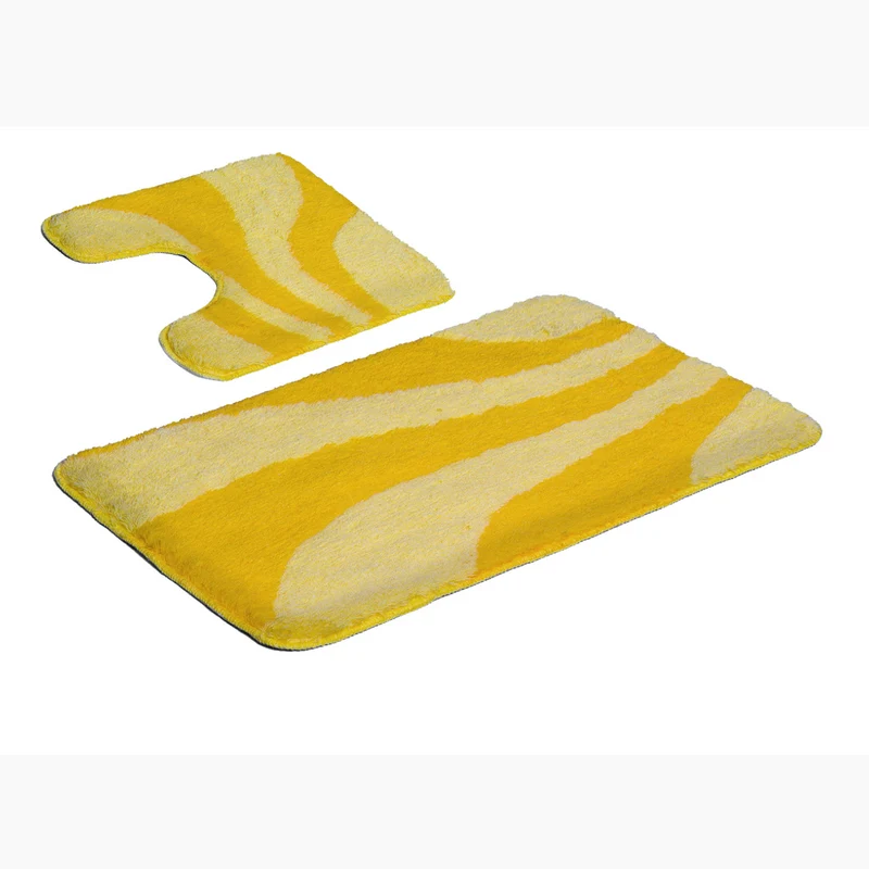 Bademattenset London 2-tlg., 60x90 cm und 65x55 cm verschiedene Farben und Ausführungen