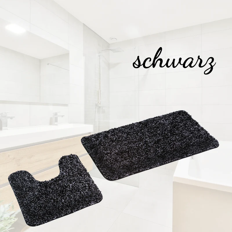 Badematten-Set Bahama (1-tlg. oder 2-tlg.) - Verschiedene Größen & Farben