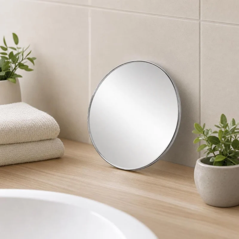 Kosmetikspiegel MINI MIRROR Silberfarben