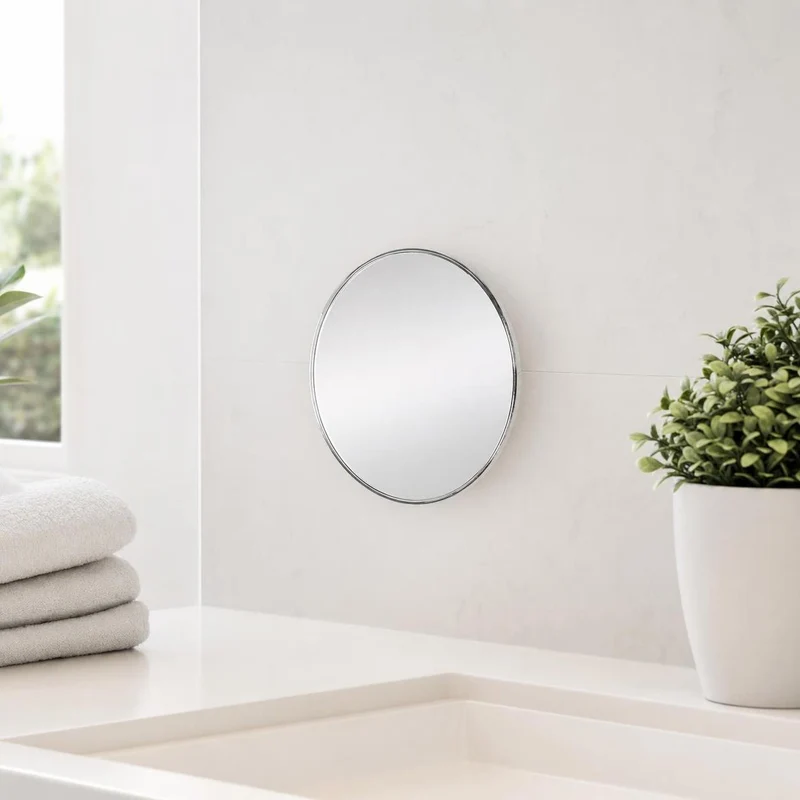Kosmetikspiegel MINI MIRROR Silberfarben