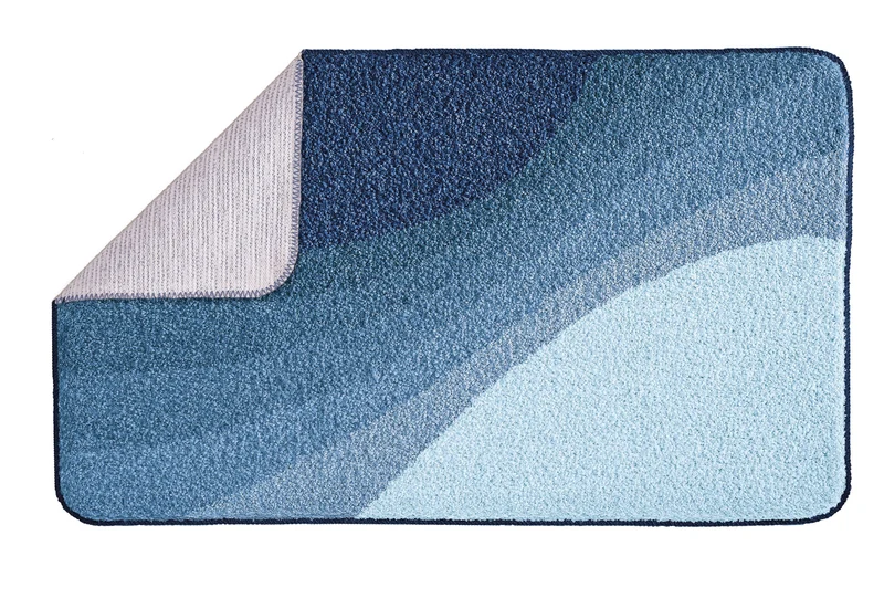 Badteppich MALIN Iceblue 55 x 65 cm