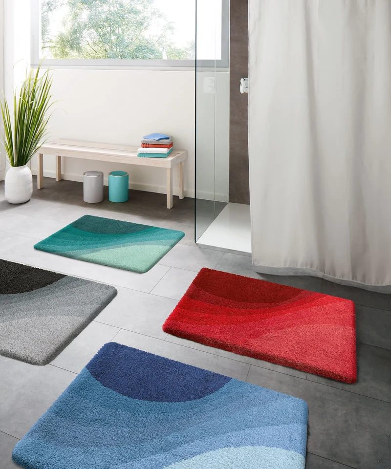 Badteppich MALIN Iceblue 55 x 65 cm