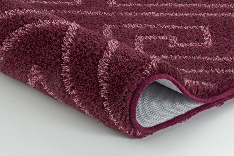 Badteppich JENNA Purple 55 x 65 cm