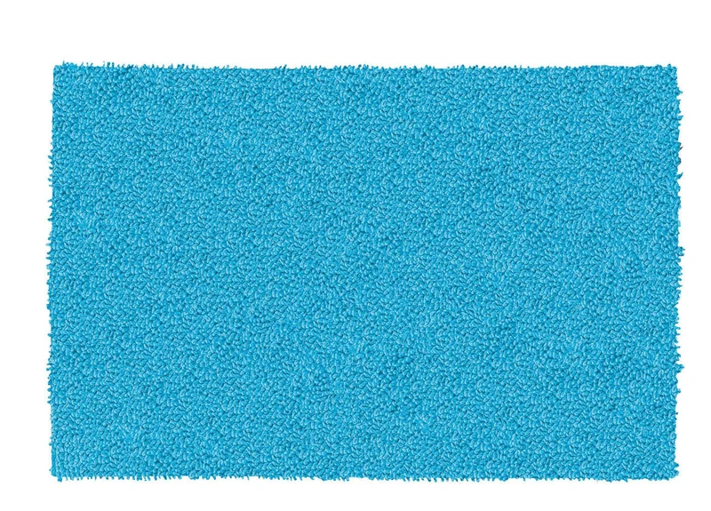 Badteppich ZAGREB Himmelblau 55 x 85 cm