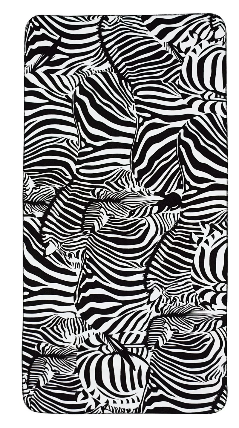 Handtuch ZEBRA Schwarz-Weiß 50x100 cm