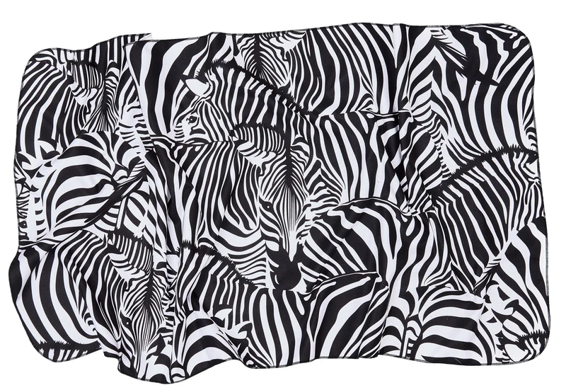 Handtuch ZEBRA Schwarz-Weiß 50x100 cm