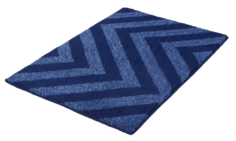 Badteppich MALUA Sorrento-Azurblau 60 x 90 cm