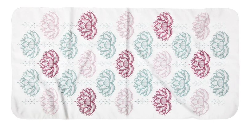 Handtuch LOTUS TOWEL Multicolor 50 x 100 cm