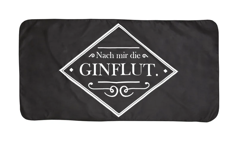 Handtuch GIN TOWEL Schwarz 50x100 cm