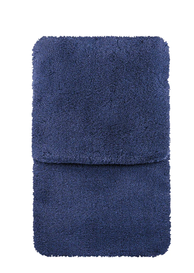 Badteppich-Set RELAX Atlantikblau 2-teilig 50x50cm und 55x85cm