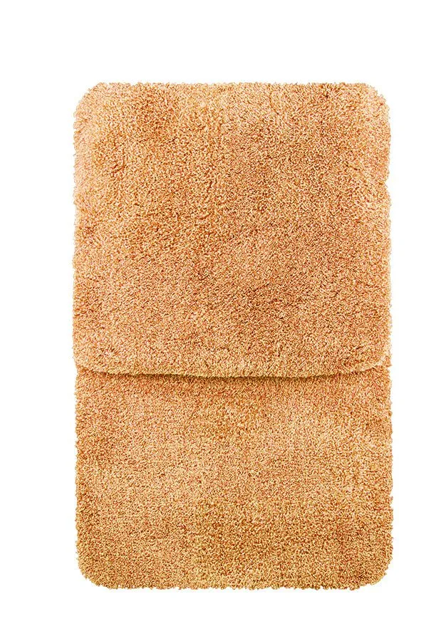 Badteppich-Set RELAX Peach 2-teilig 50x50cm und 55x85cm