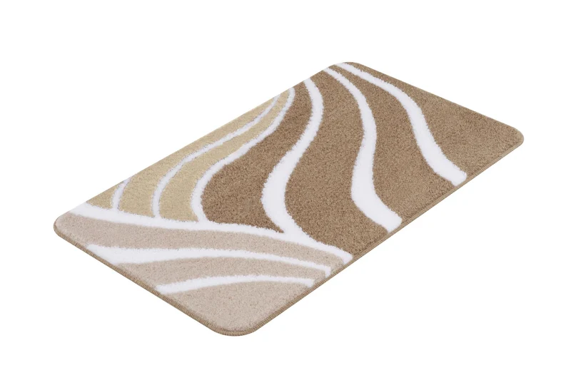 Badteppich FLAME Taupe 70 x 120 cm