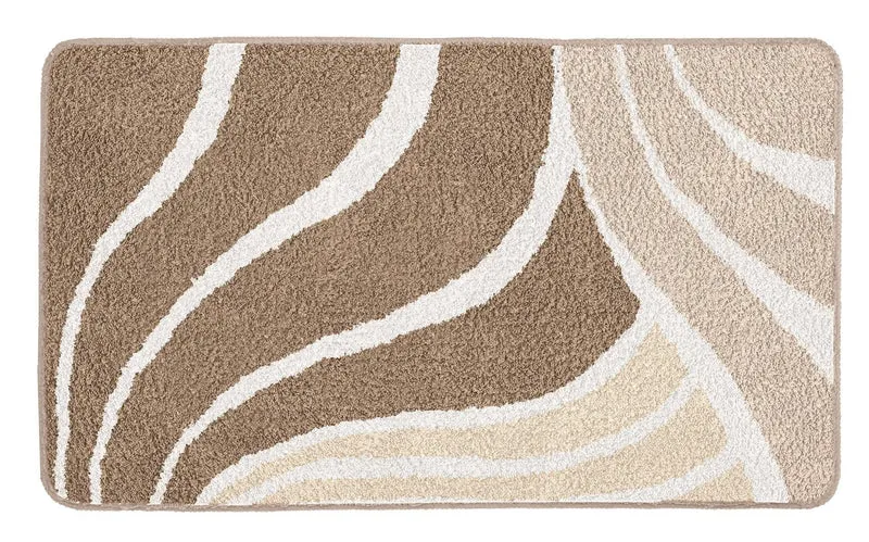 Badteppich FLAME Taupe 70 x 120 cm