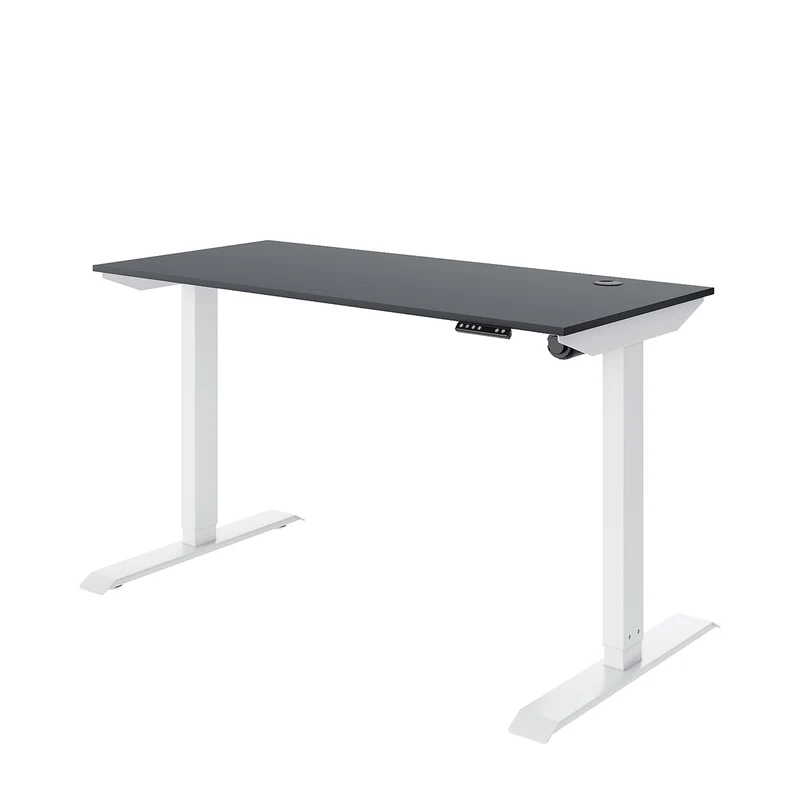 SONNI Höhenverstellbarer Schreibtisch Elektrisch 120 x 60 cm Leiser Betrieb mit Speicher-Steuerung und Kollisionschutz Funktion