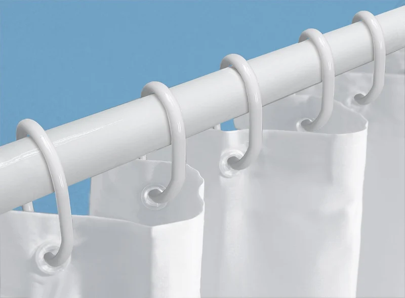 Dusch-Set Weiß Set 3-teilig 120 x 200 cm