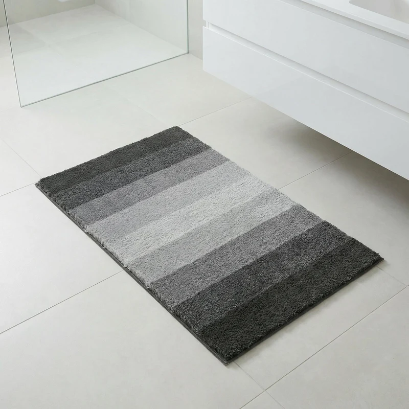 MEUSCH Badteppich PALACE Schiefer 65 x 115 cm
