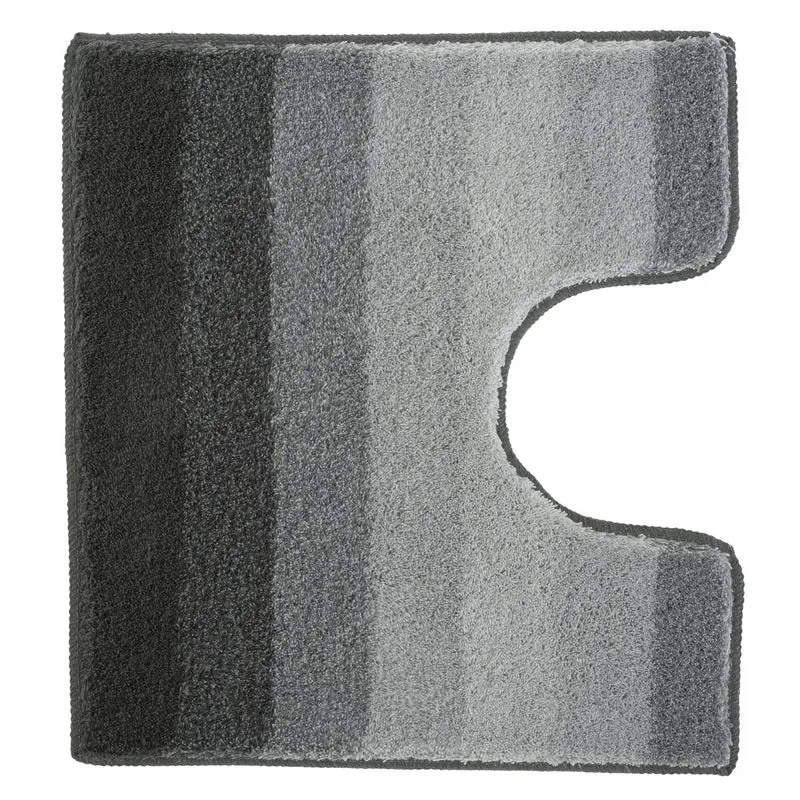 MEUSCH WC-Vorleger PALACE Schiefer 50 x 50 cm mit Ausschnitt