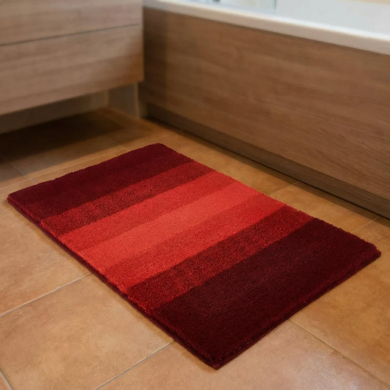MEUSCH Badteppich PALACE Weinrot 60 x 90 cm