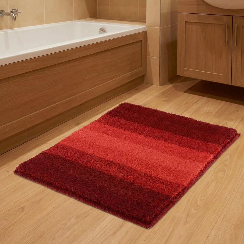 MEUSCH Badteppich PALACE Weinrot 50 x 60 cm