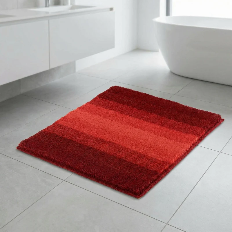 MEUSCH Badteppich PALACE Weinrot 50 x 60 cm