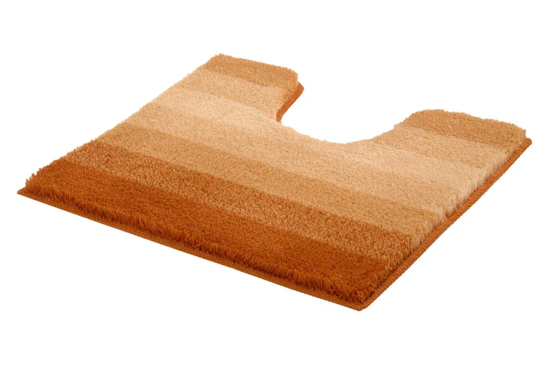MEUSCH WC-Vorleger PALACE Brandy 50 x 50 cm mit Ausschnitt