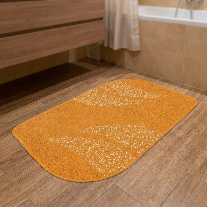 MEUSCH Badteppich GRETA Safran 65 x 115 cm