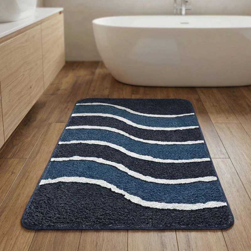 MEUSCH Badteppich LARA Navy 60 x 90 cm
