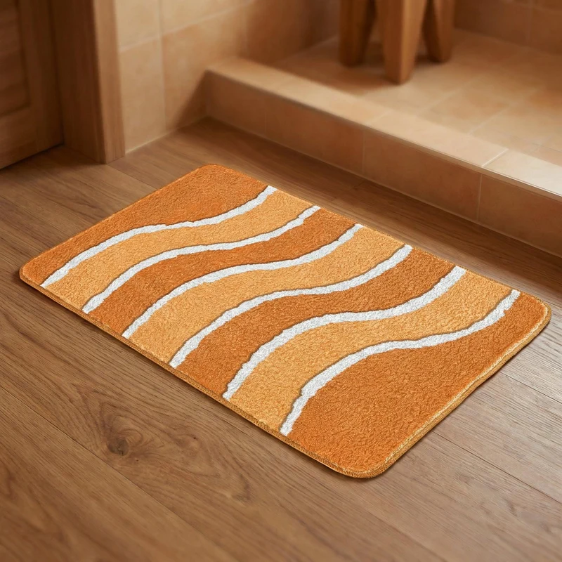MEUSCH Badteppich LARA Karotte 60 x 90 cm