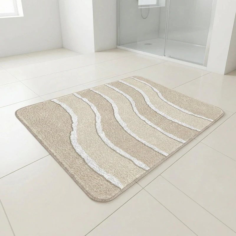 MEUSCH Badteppich LARA Macadamia 65 x 115 cm