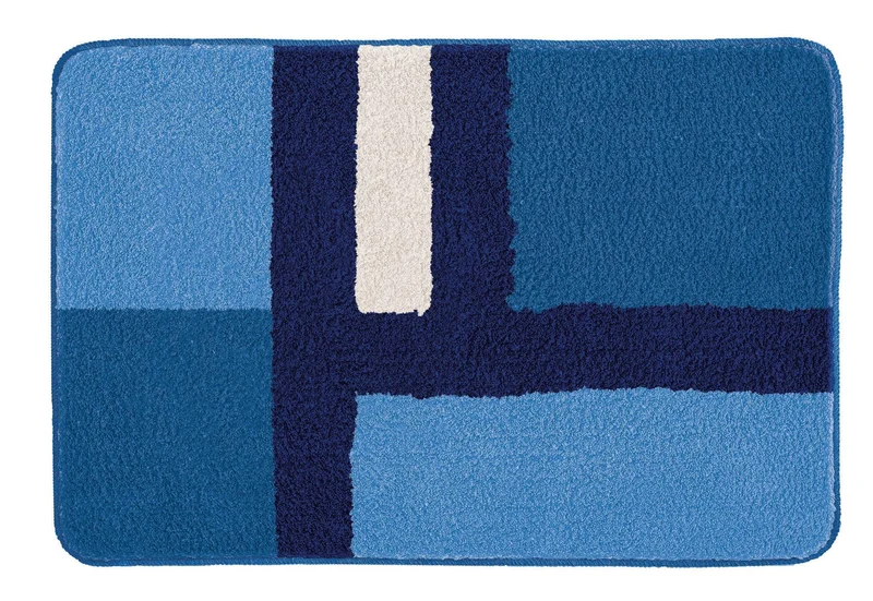 Badteppich ARIANA Royalblau 65 x 115 cm