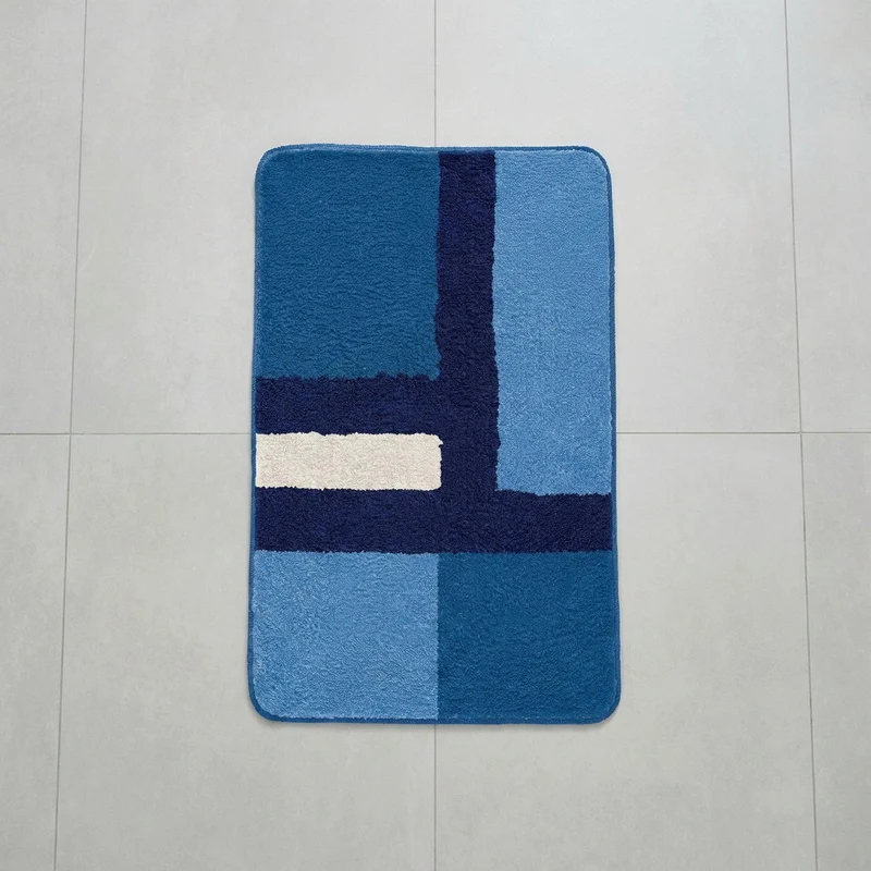 Badteppich ARIANA Royalblau 65 x 115 cm